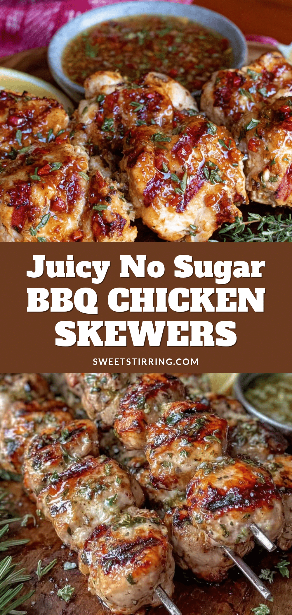 healthy grilled chicken breast skewers recipe