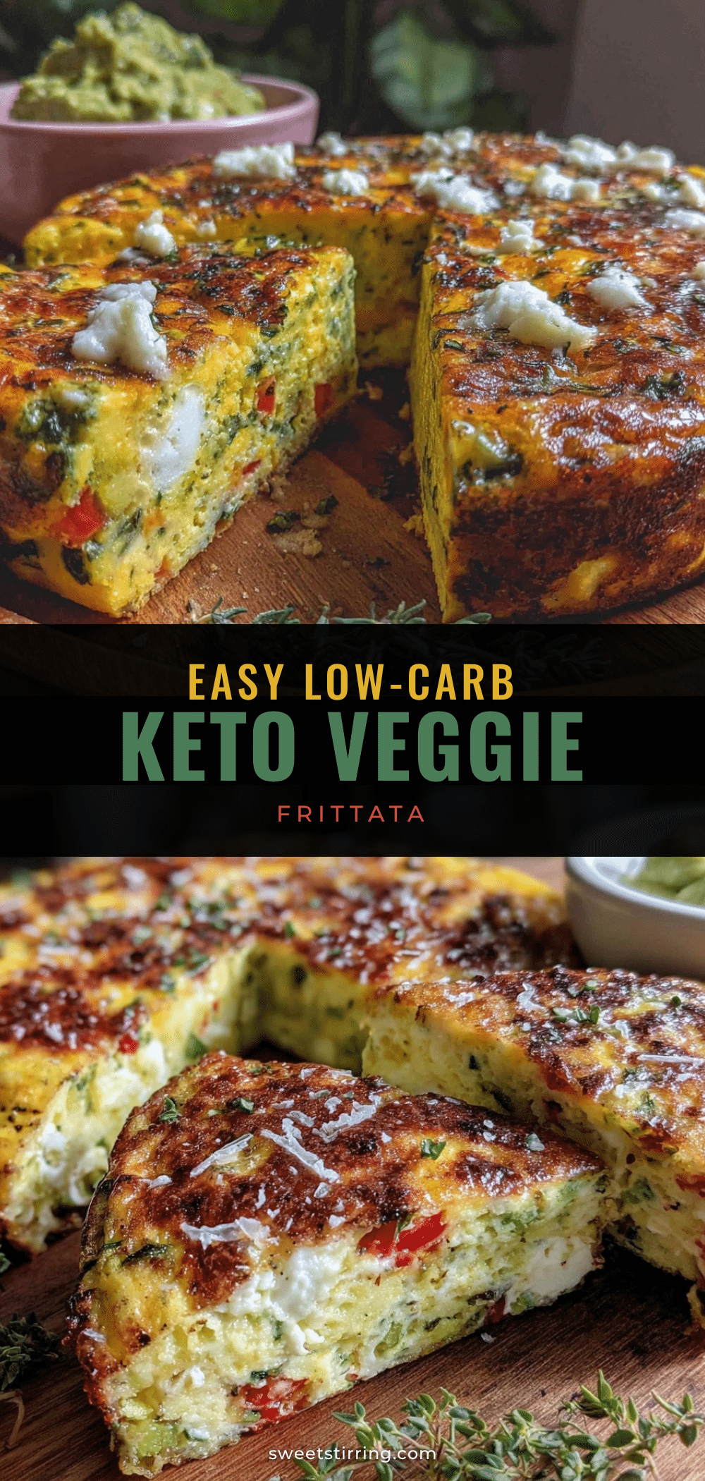 healthy low-carb veggie frittata recipe