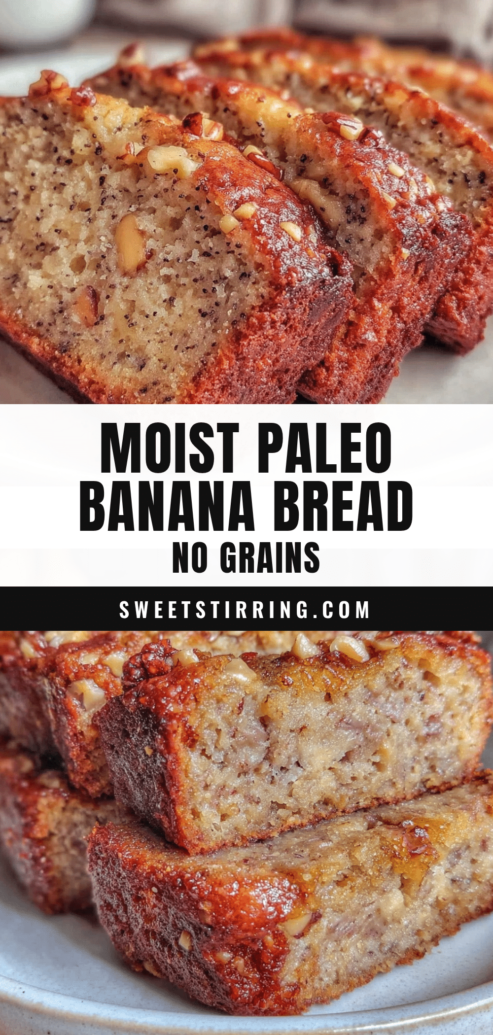 healthy paleo banana bread recipe