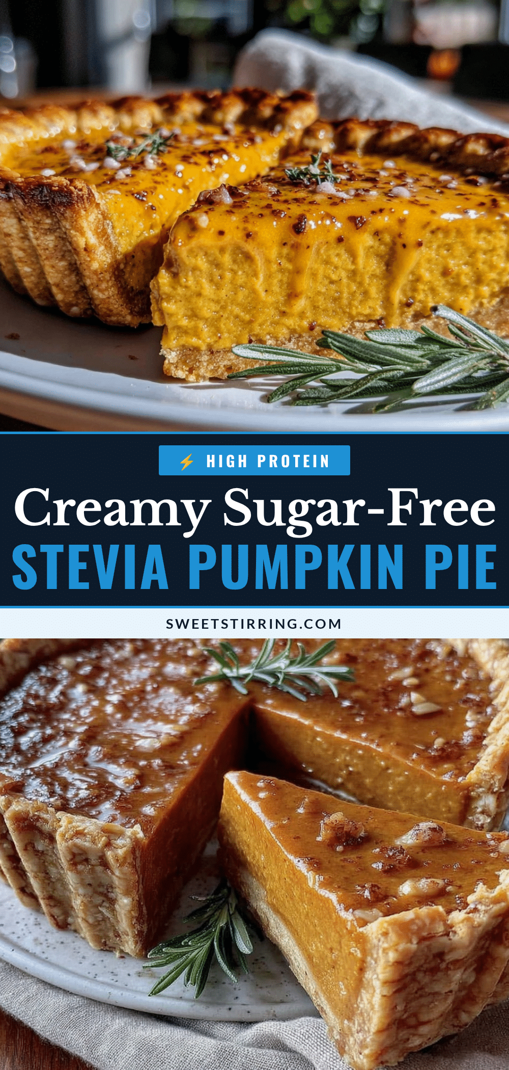 healthy sugar-free pumpkin pie recipe