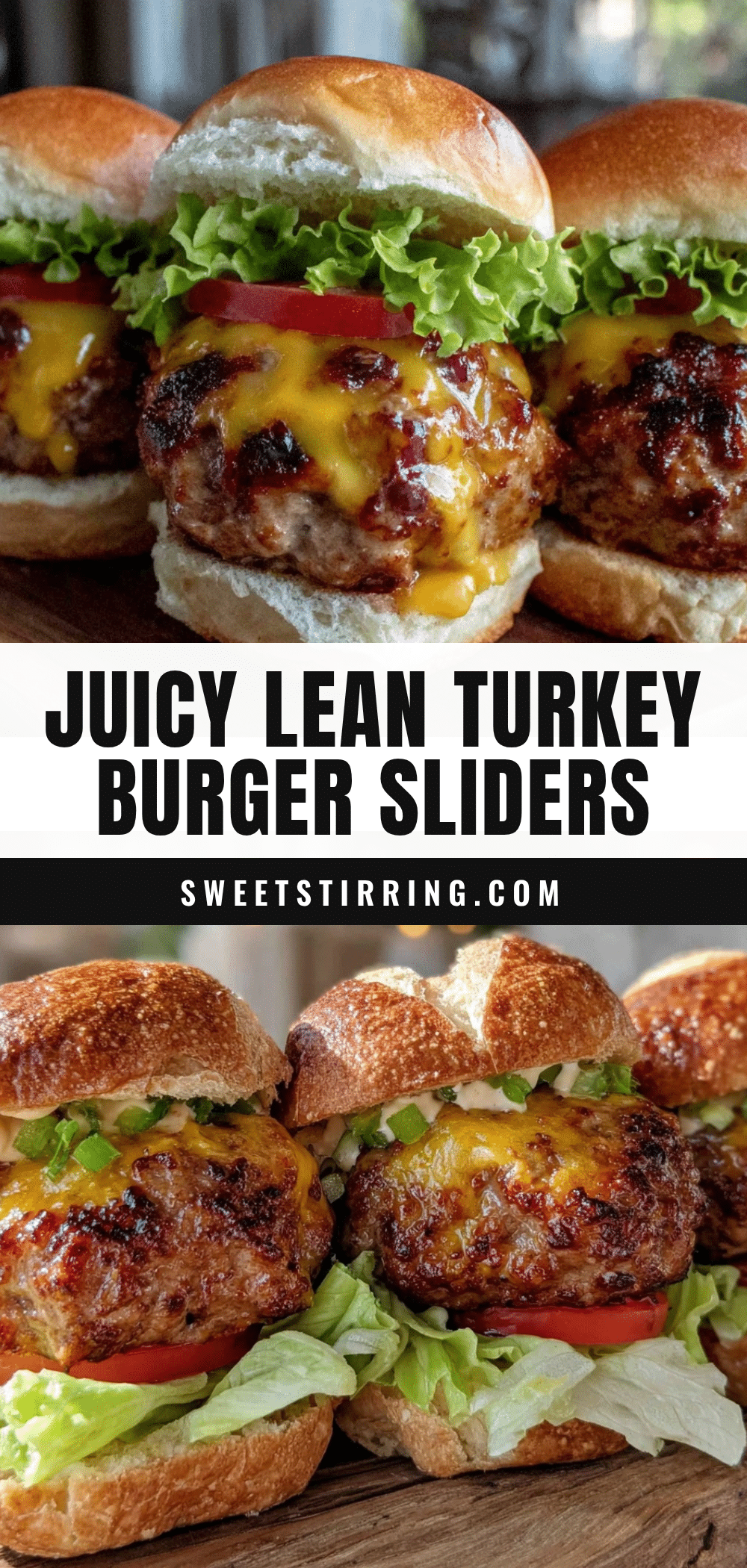 healthy turkey burger sliders recipe