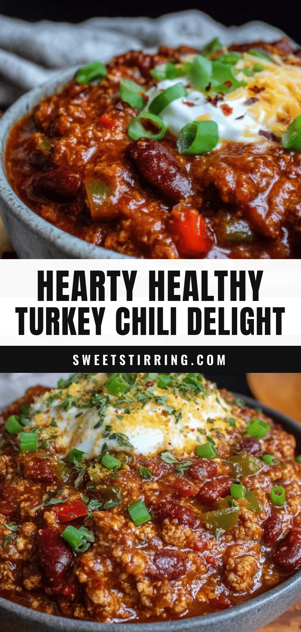 healthy turkey chili recipe
