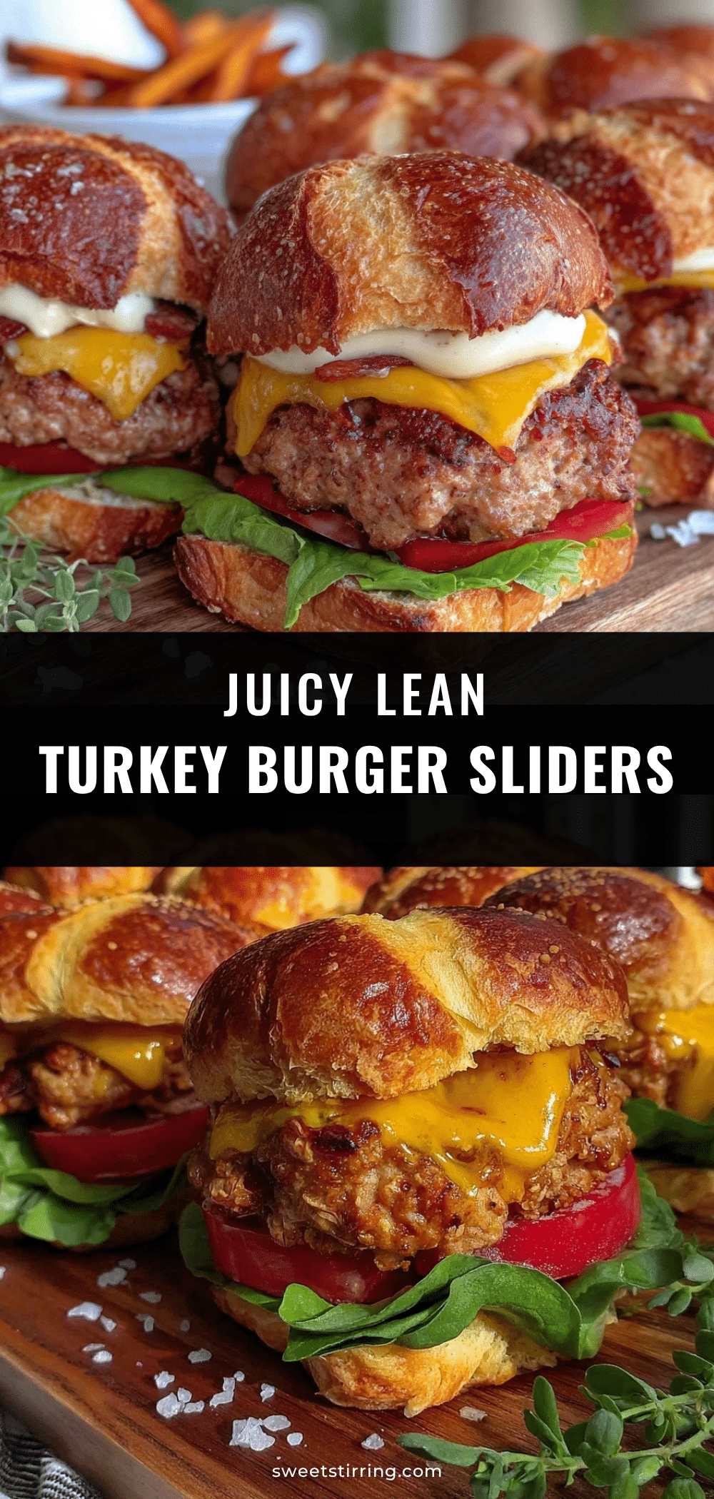 juicy turkey burger sliders recipe