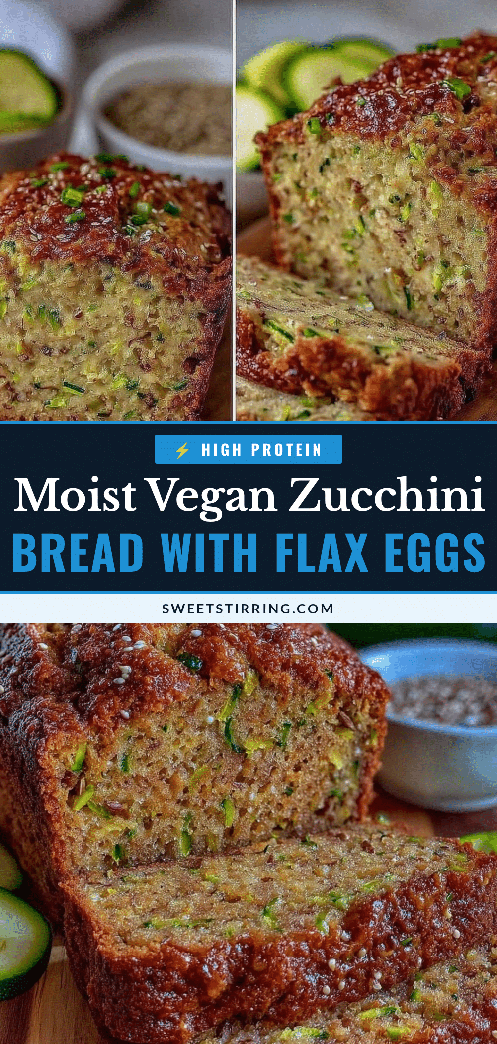 moist vegan zucchini bread recipe