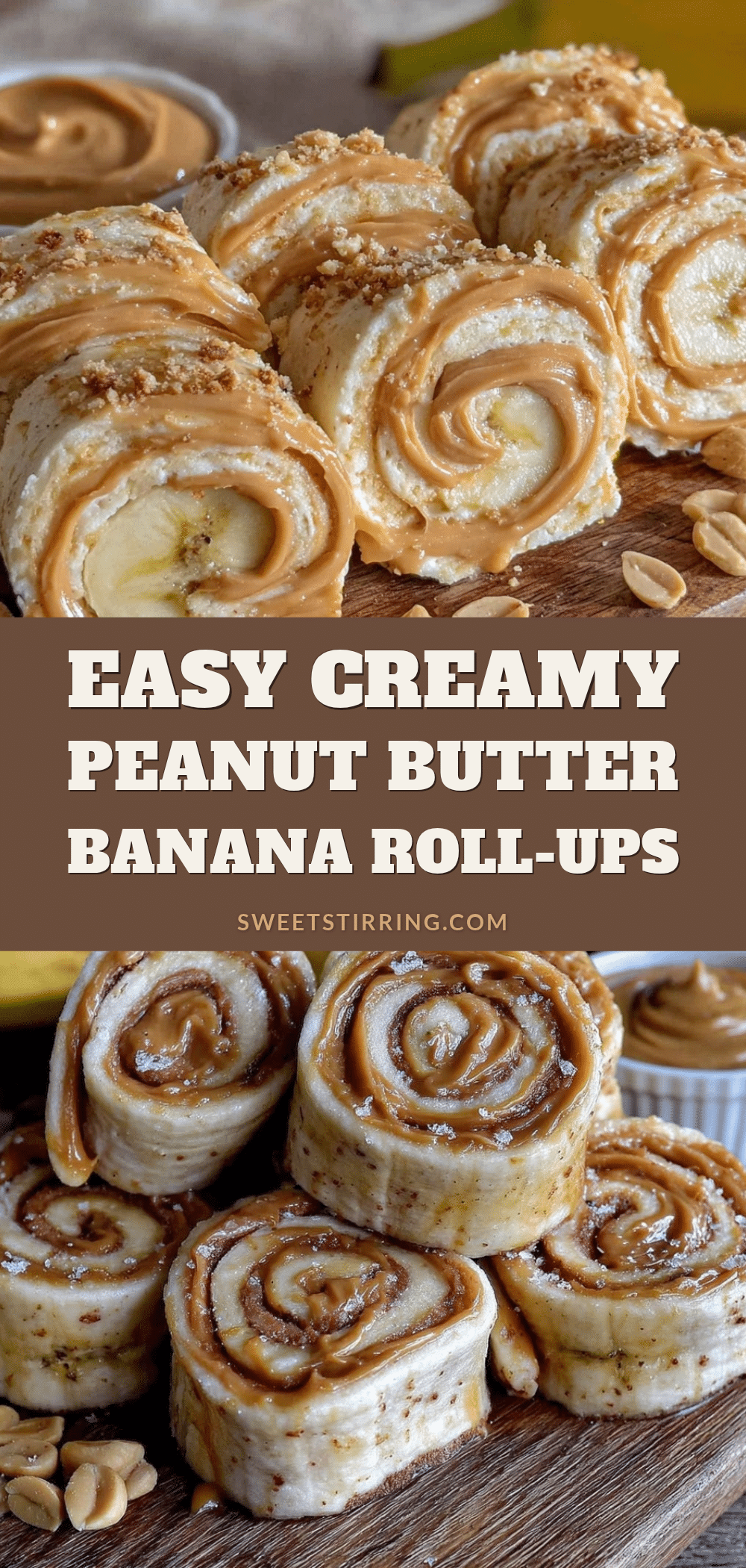 peanut butter banana roll-ups recipe