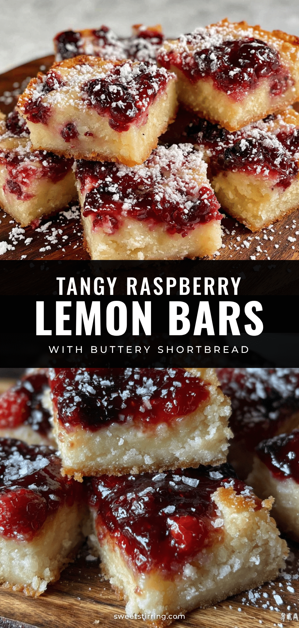 raspberry lemon bars recipe