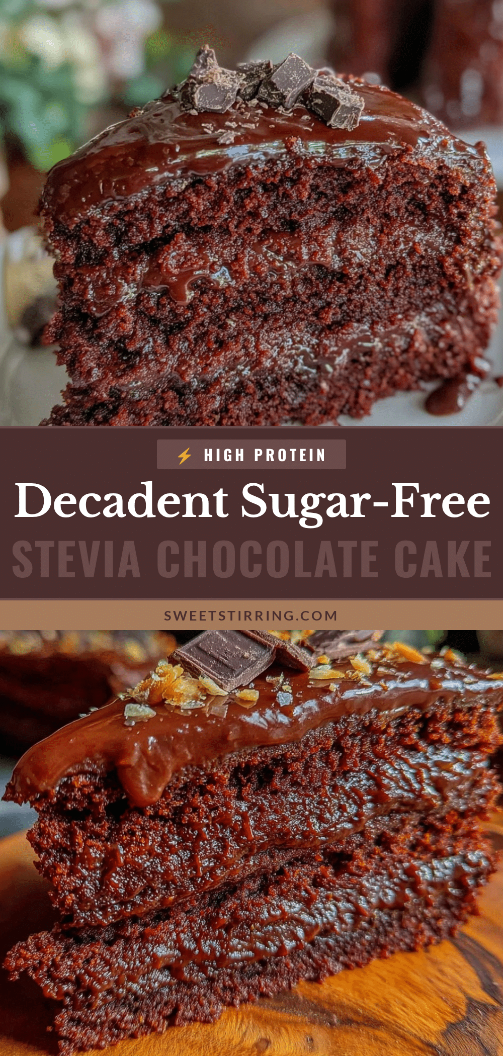 sugar-free chocolate cake recipe