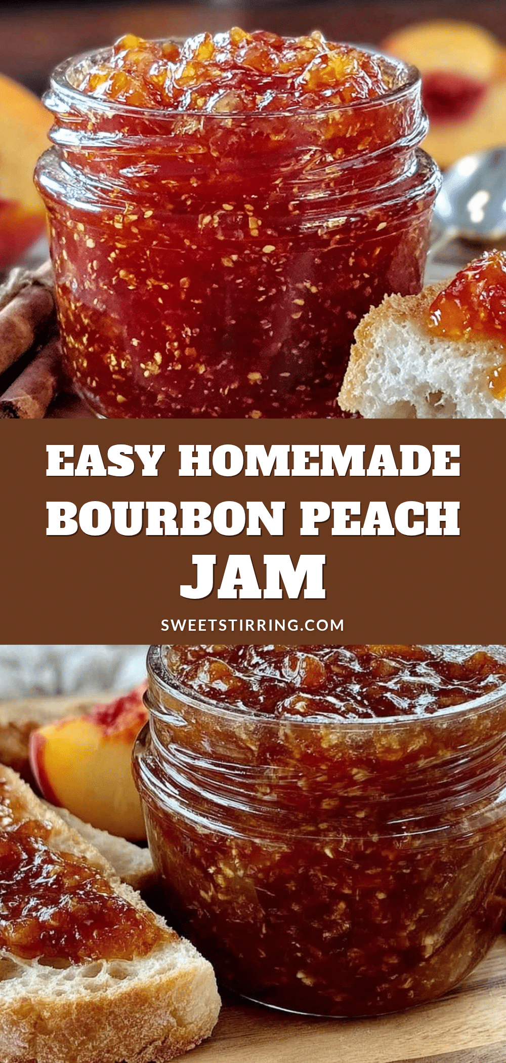 bourbon peach jam recipe