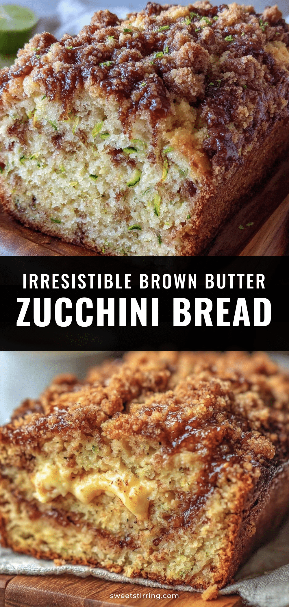 brown butter zucchini bread recipe