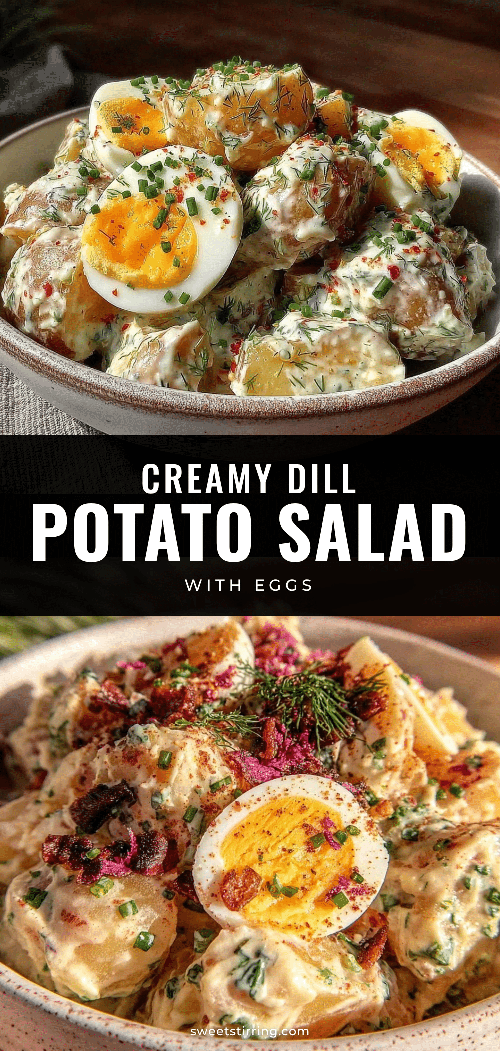 creamy dill potato salad recipe