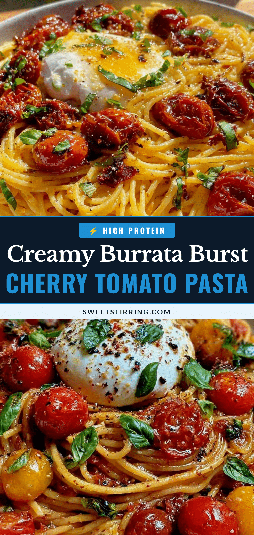 fresh burst cherry tomato pasta recipe