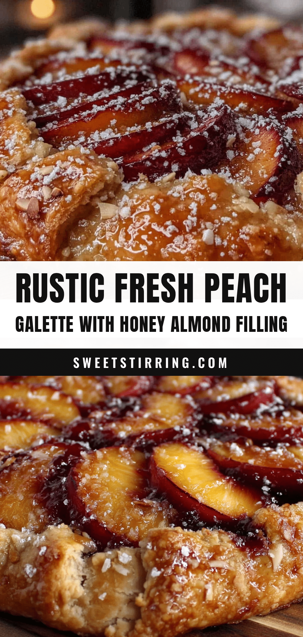 fresh peach galette recipe