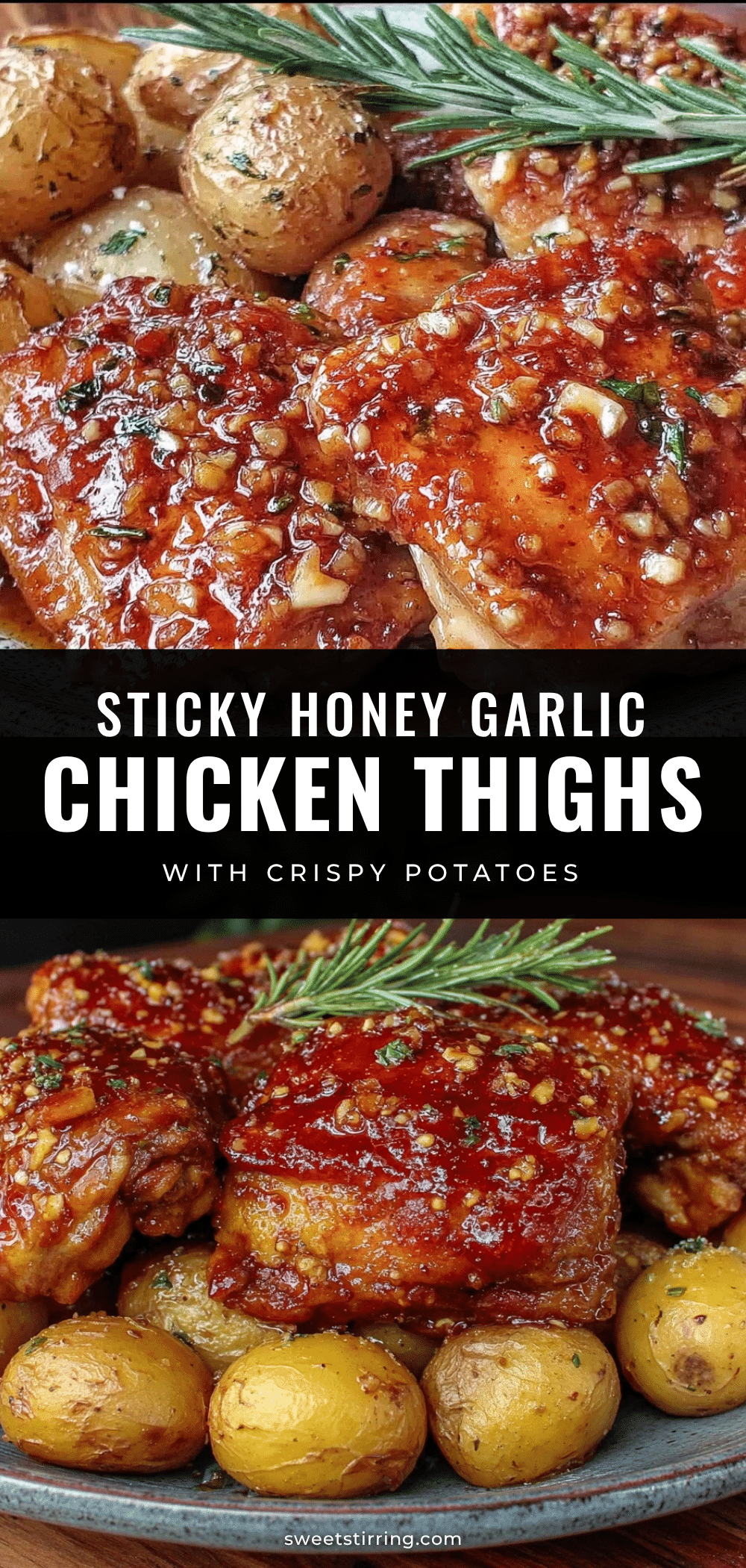 slow cooker honey garlic chicken thighs recipe