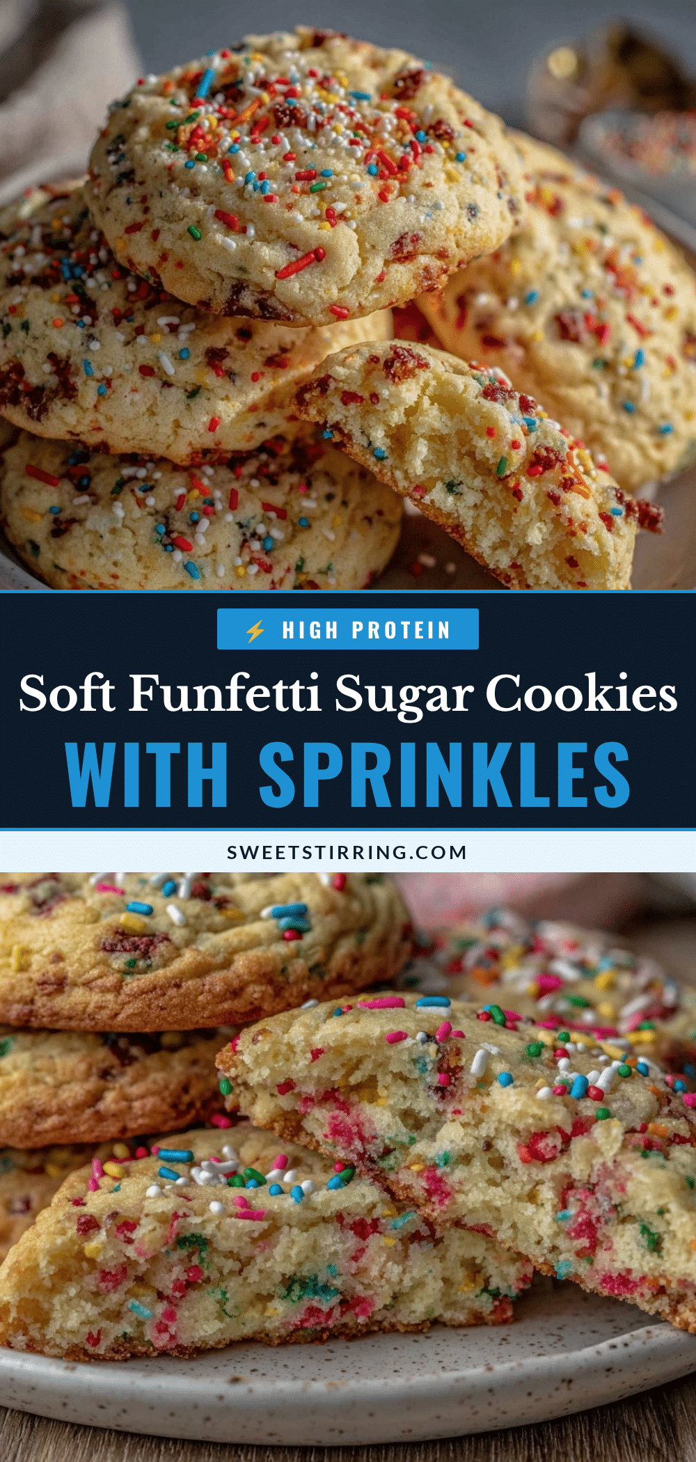 soft funfetti sugar cookies recipe