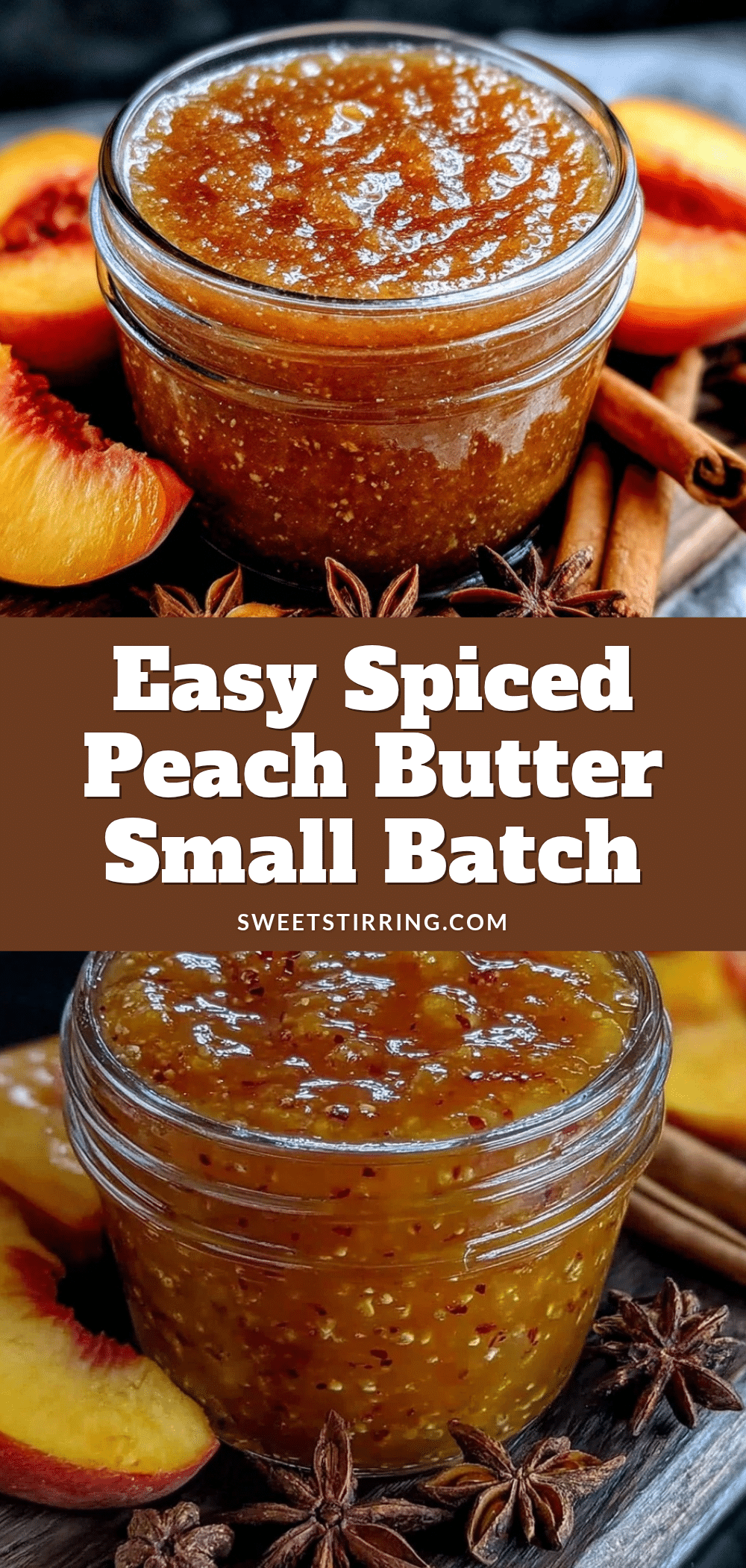 spiced peach butter recipe
