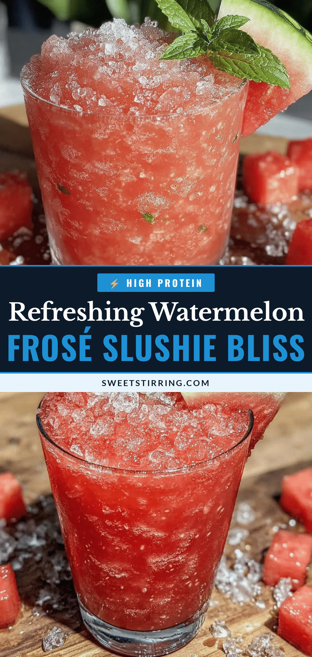 watermelon frosé recipe