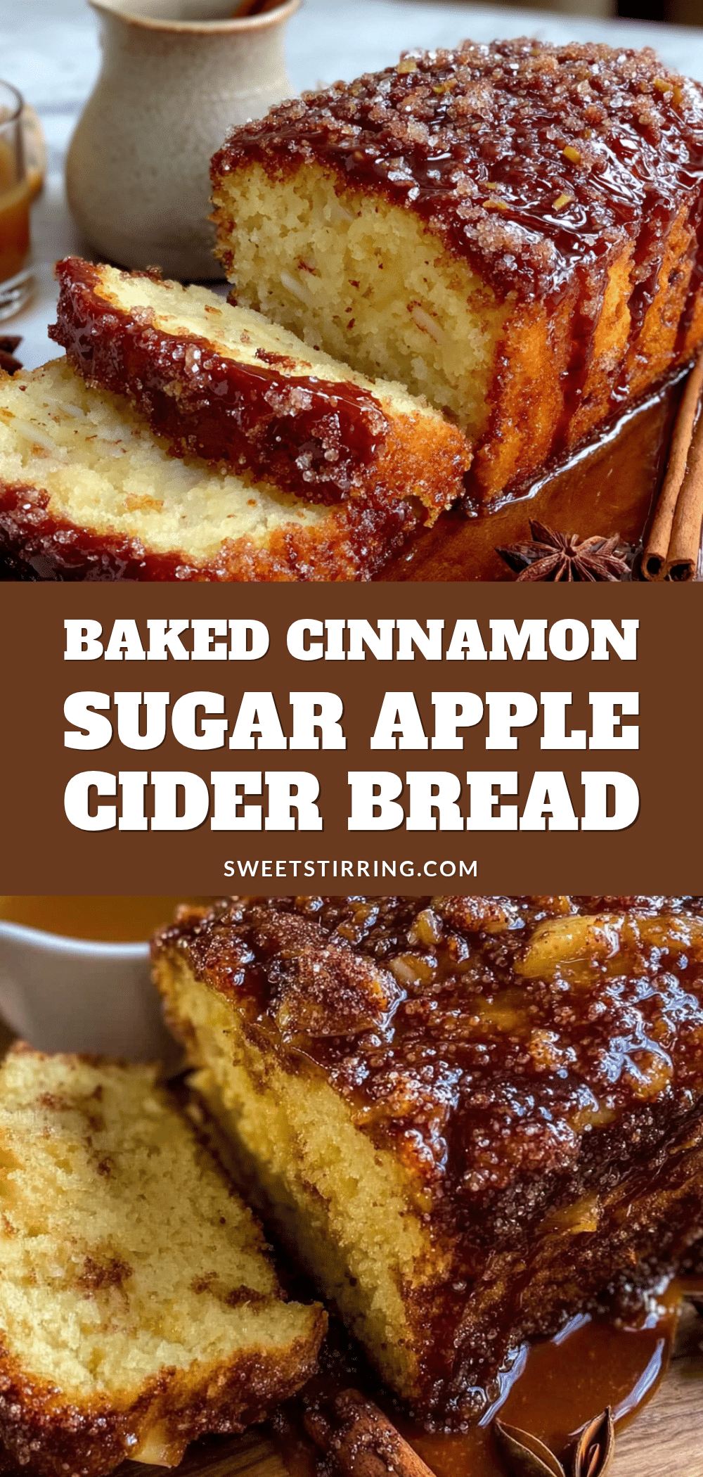 apple cider donut bread recipe