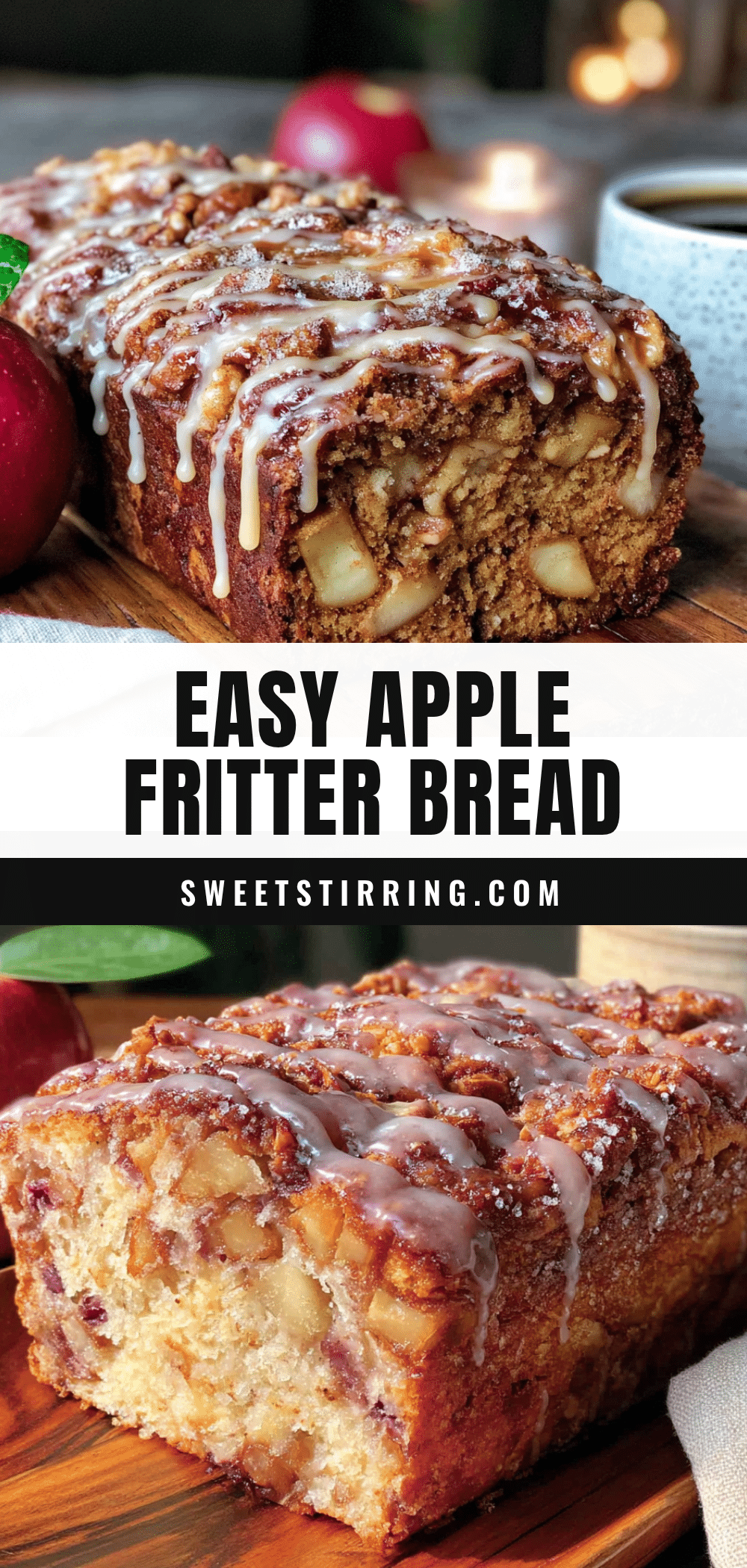 apple fritter bread recipe