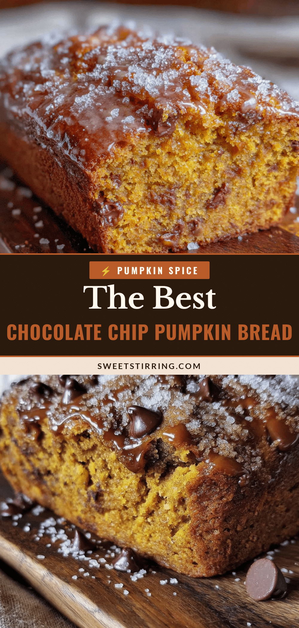 chocolate chip pumpkin bread recipe