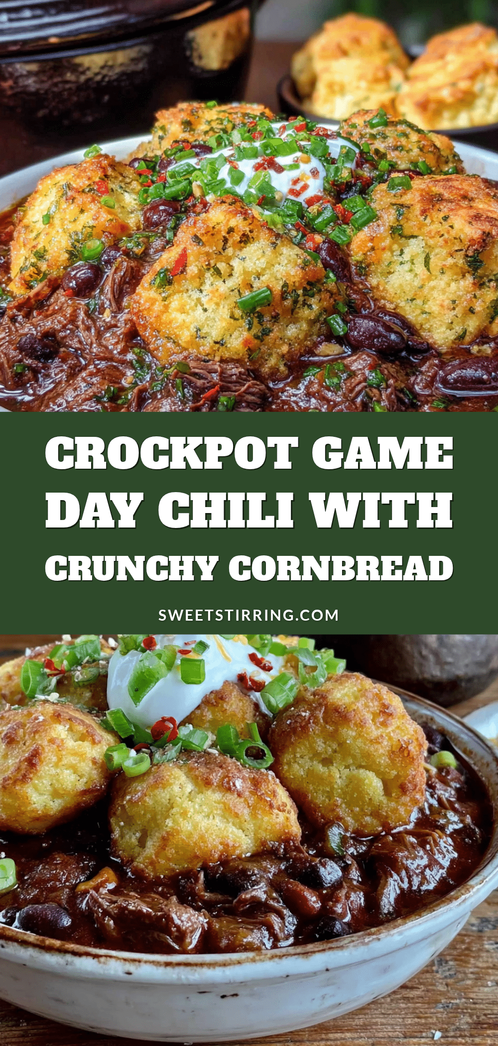 crockpot football chili recipe