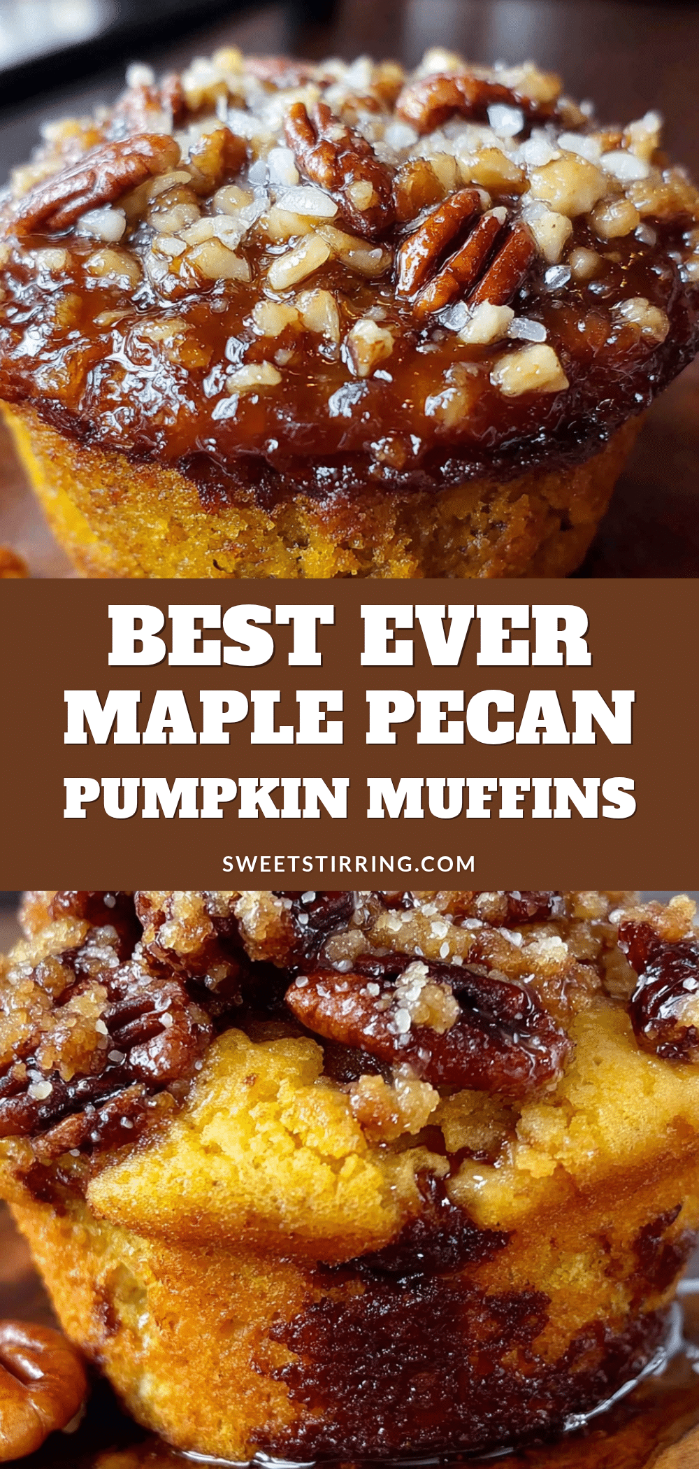 maple pecan pumpkin muffins recipe