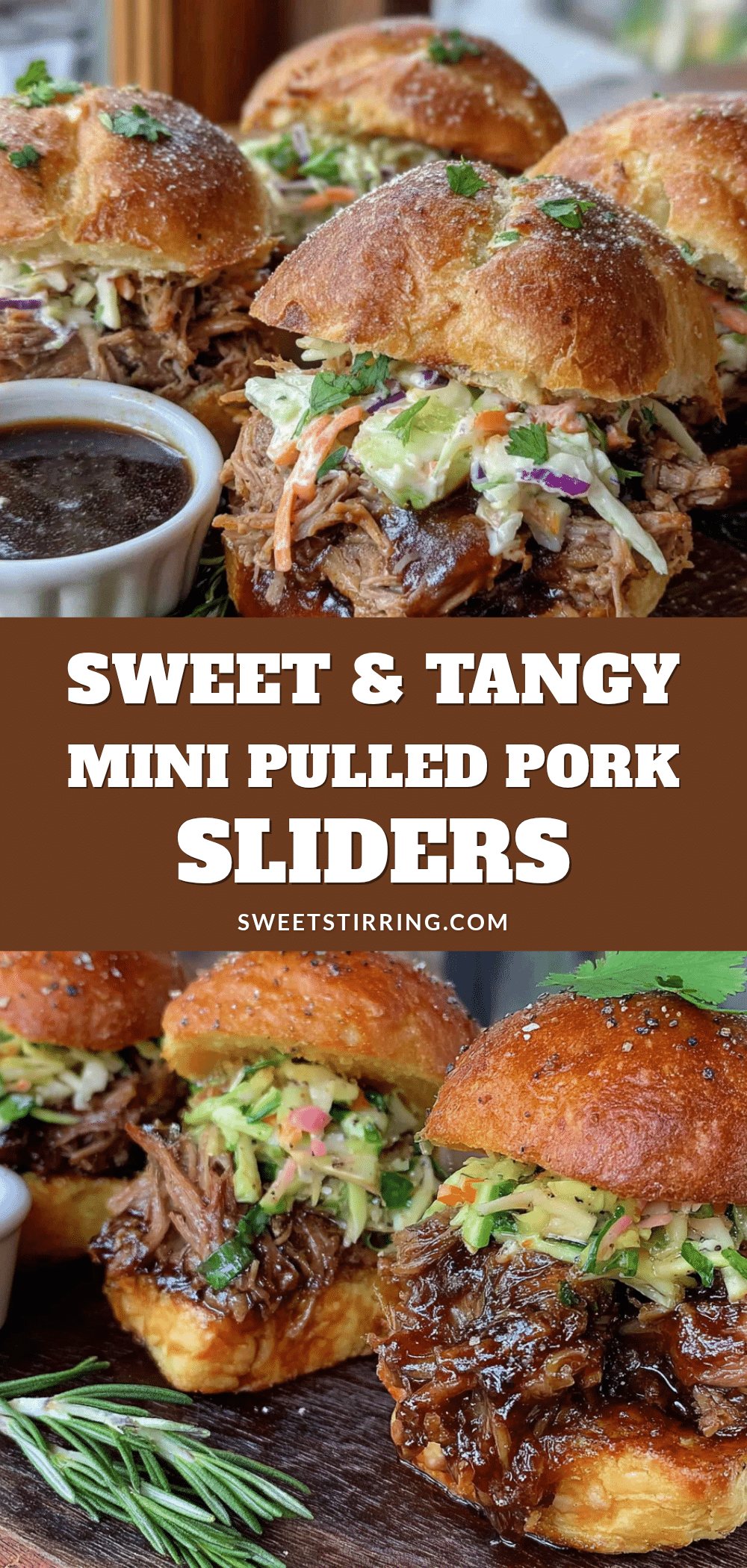 mini pulled pork sliders with apple slaw recipe