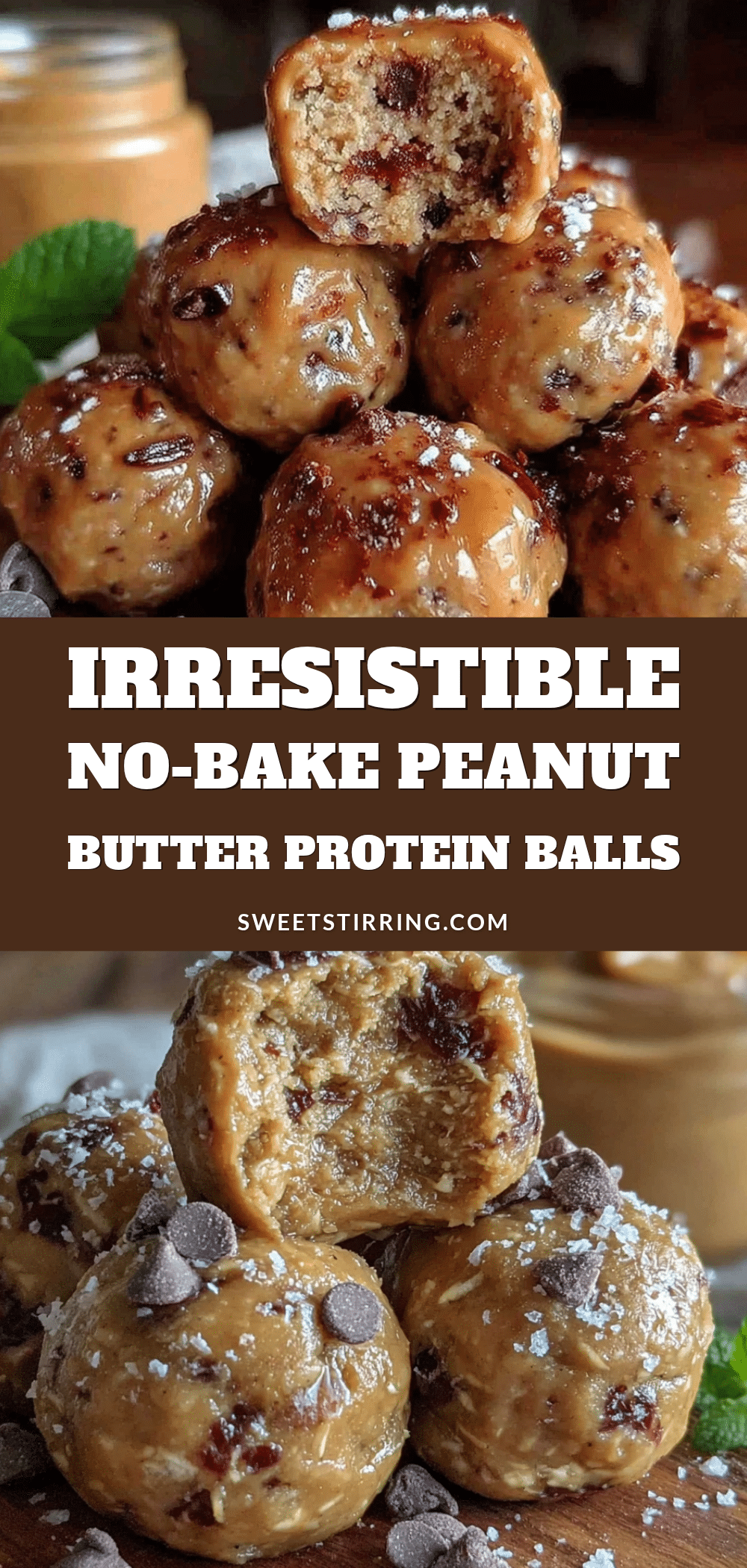 no-bake peanut butter protein balls recipe