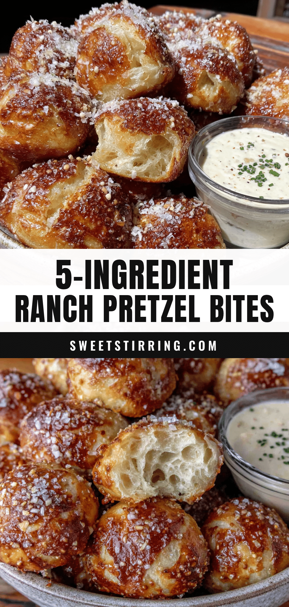 ranch pretzel bites recipe