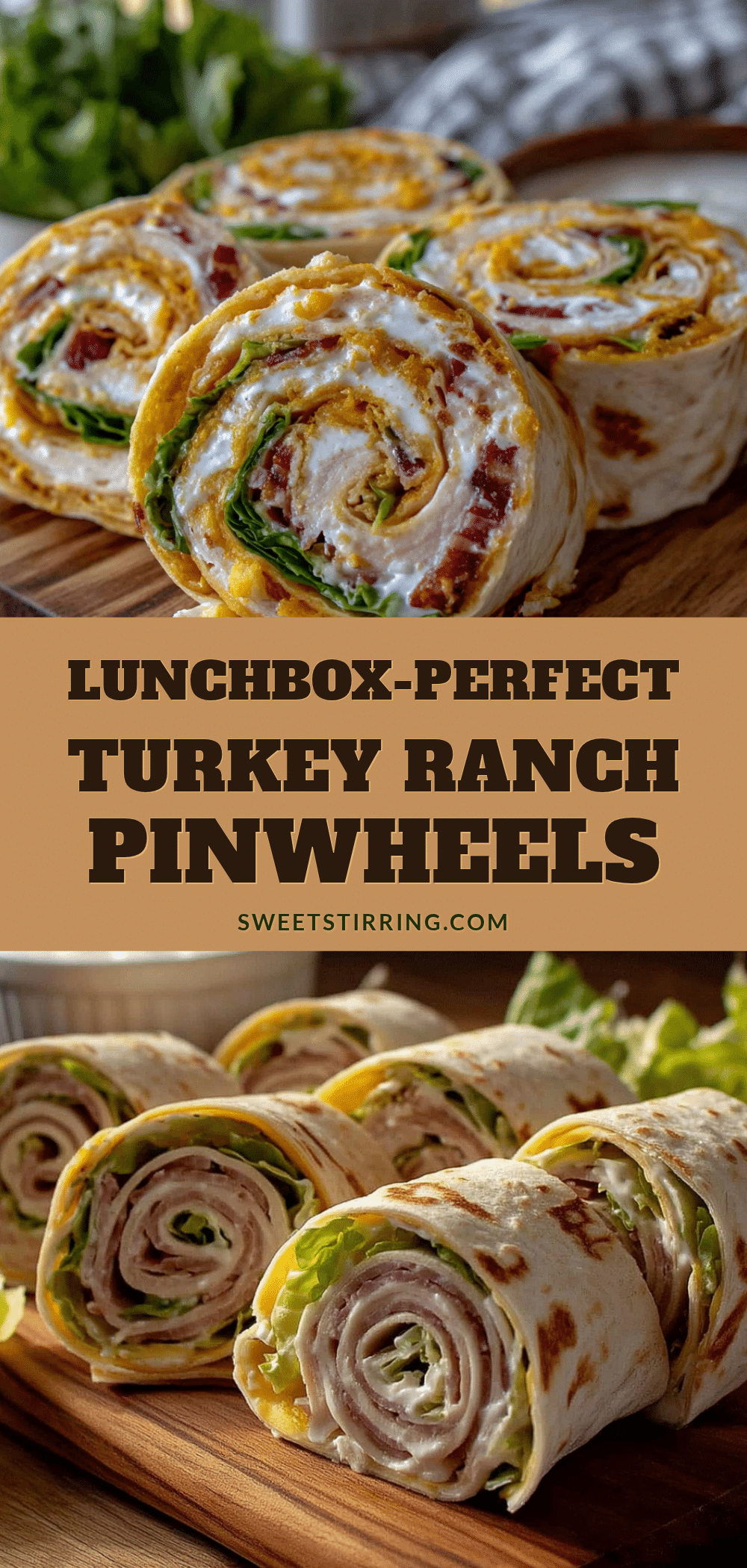 turkey ranch pinwheels recipe