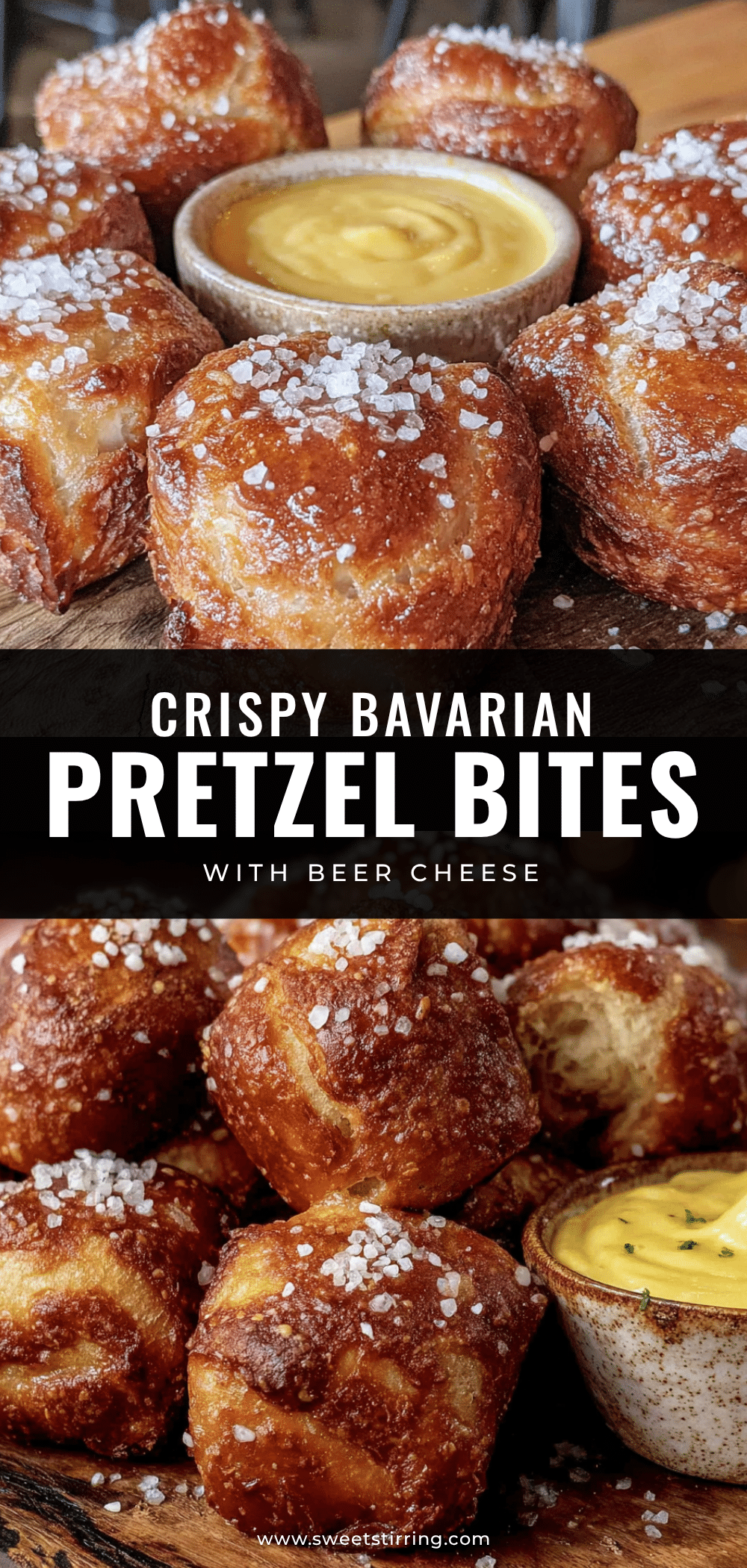 Bavarian soft pretzel bites recipe