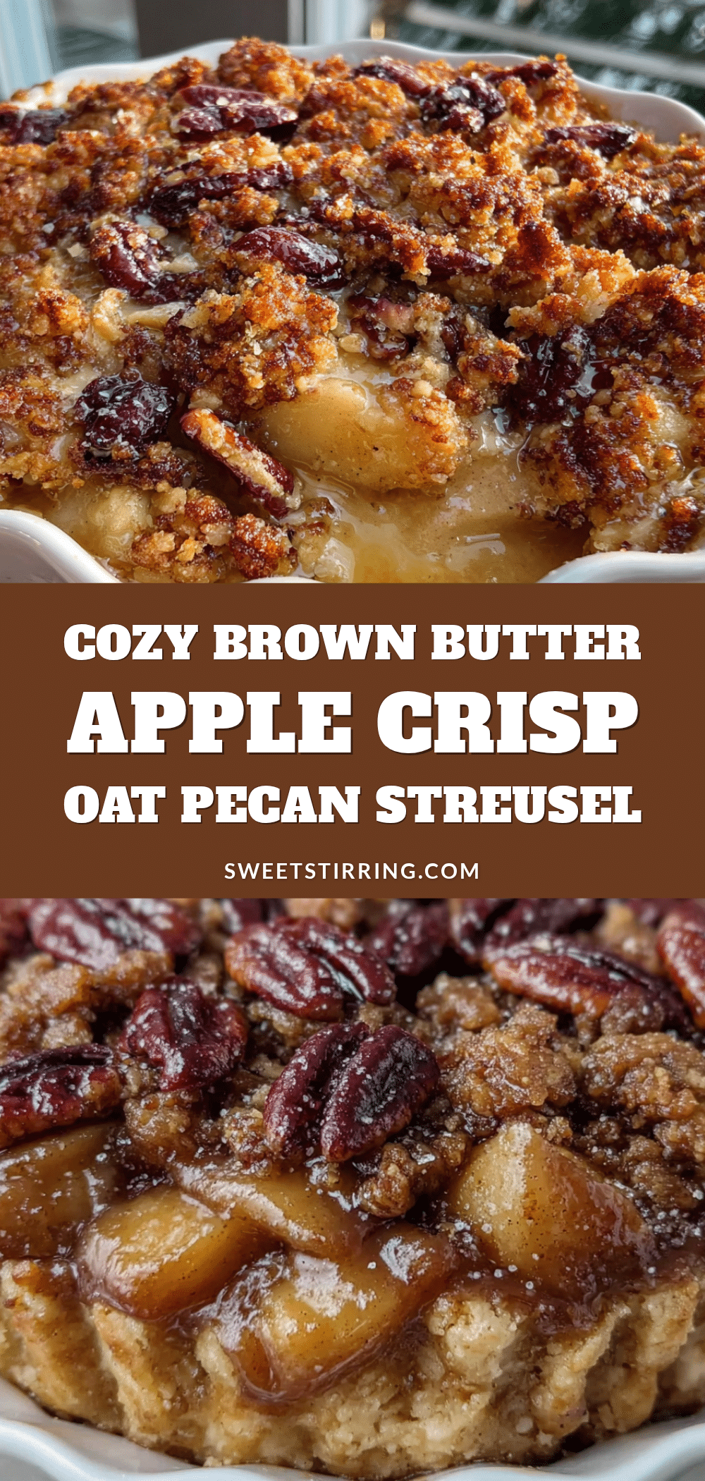 brown butter apple crisp recipe