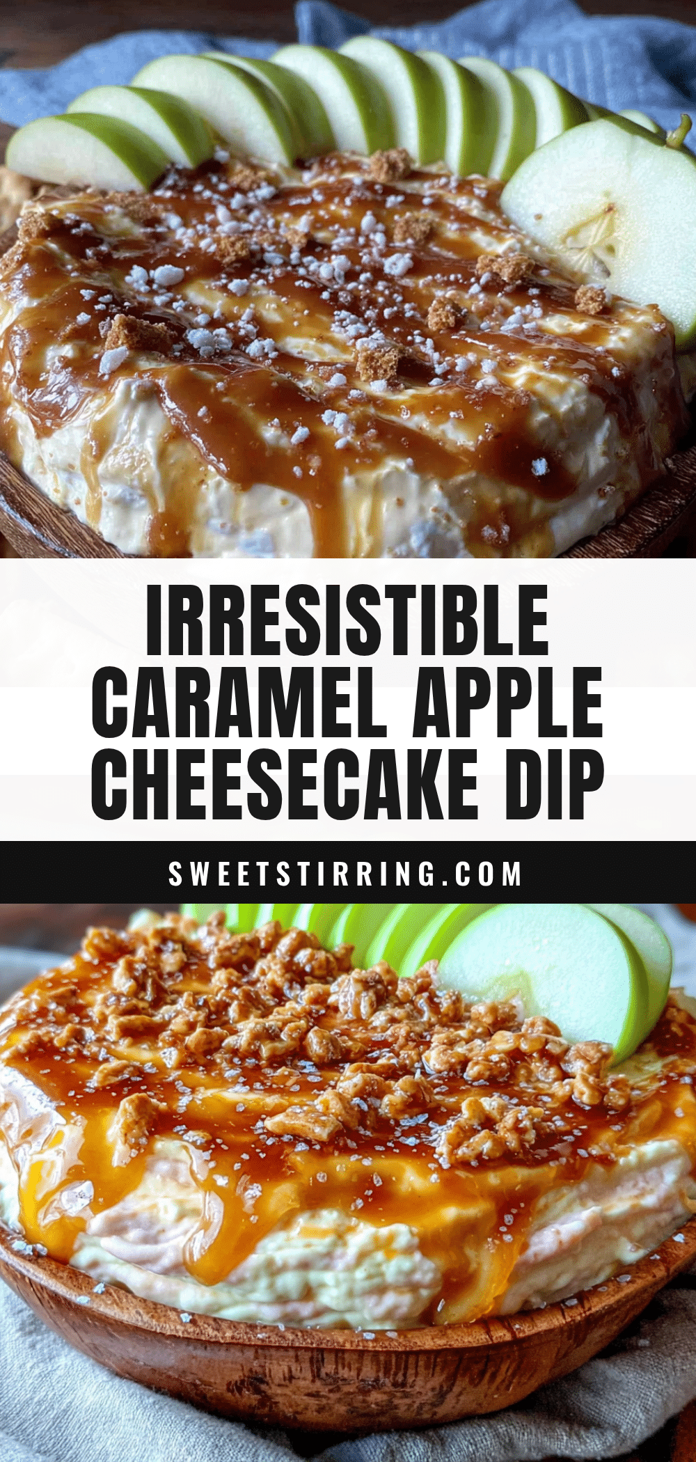caramel apple cheesecake dip recipe