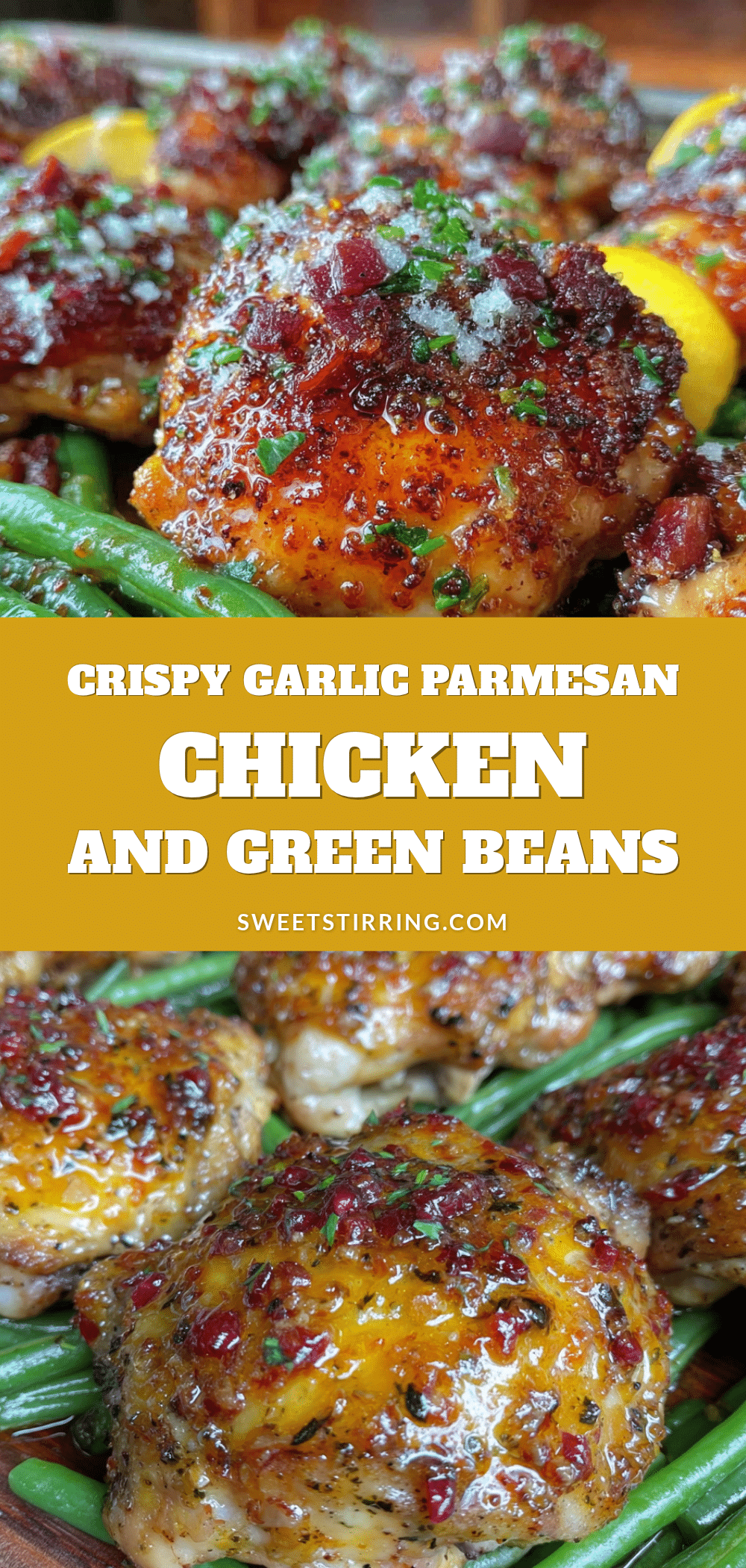 Crispy Garlic Parmesan Chicken recipe