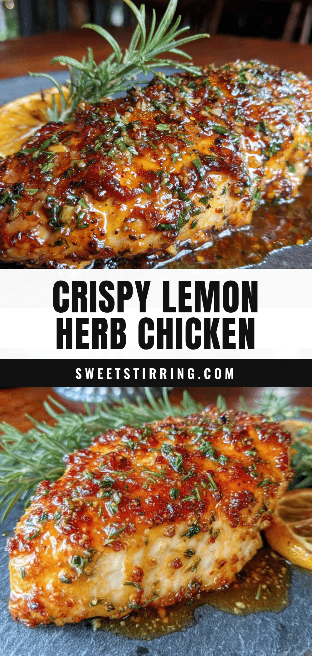 crispy lemon herb chicken breast recipe