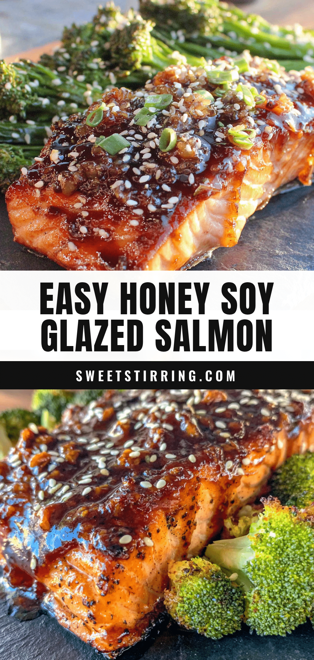 easy honey soy glazed salmon recipe