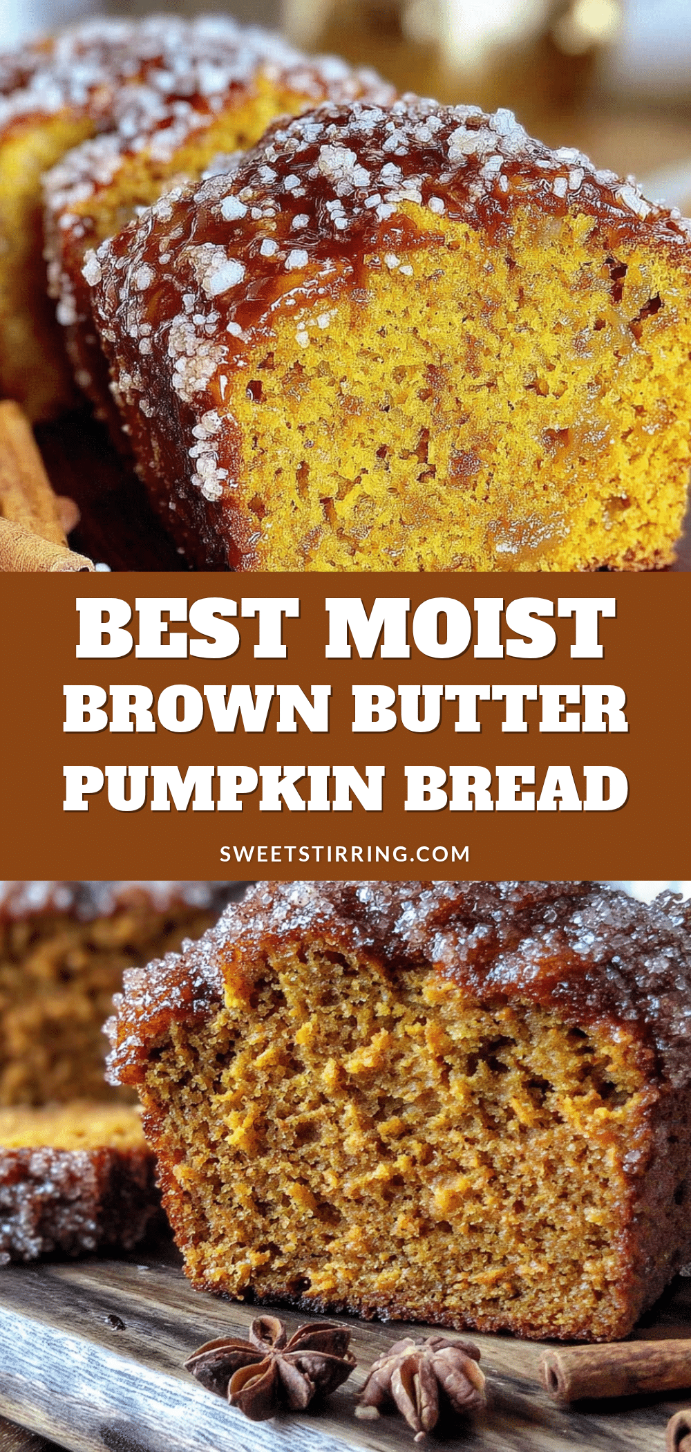 moist brown butter pumpkin bread recipe