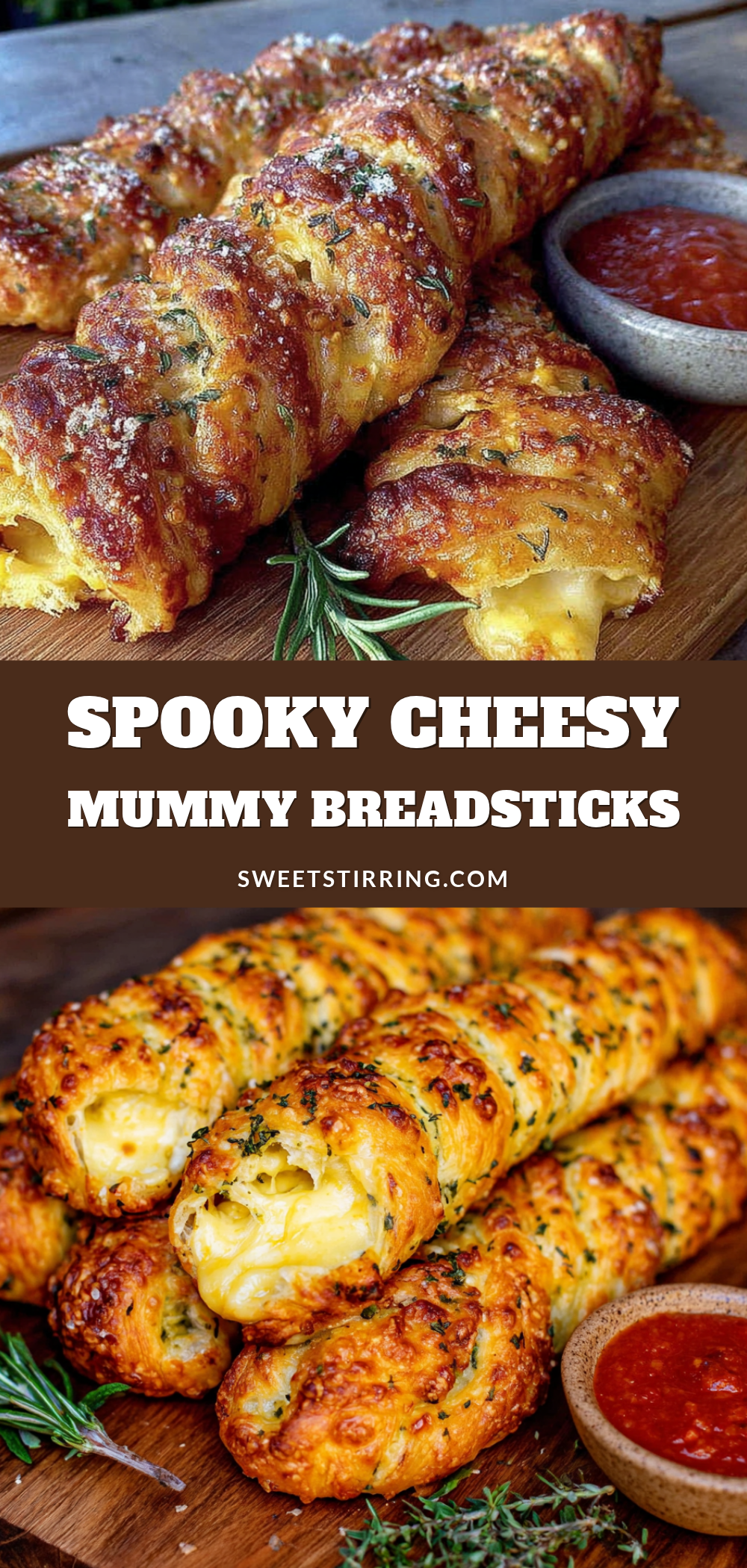 mummy breadsticks recipe