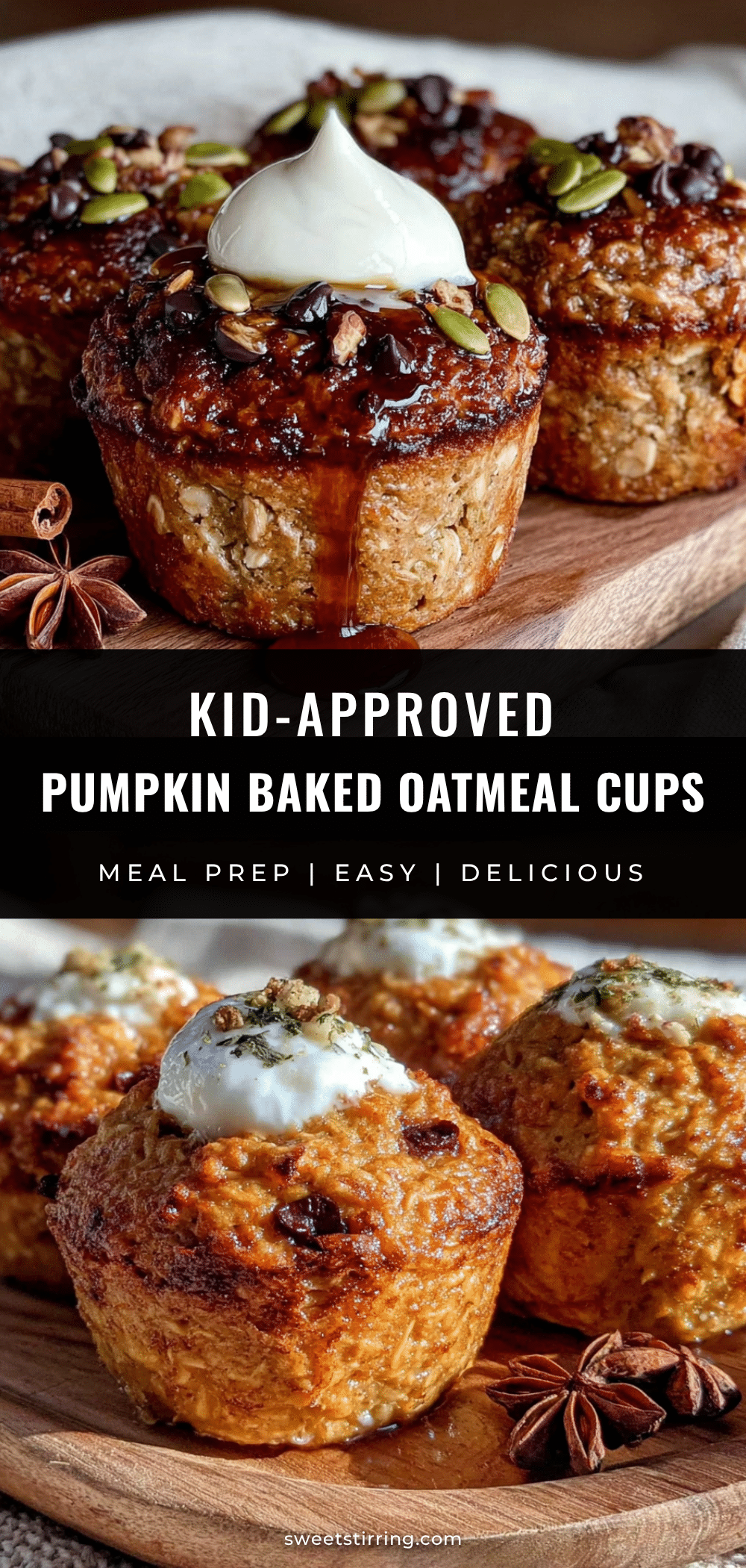 pumpkin baked oatmeal cups recipe
