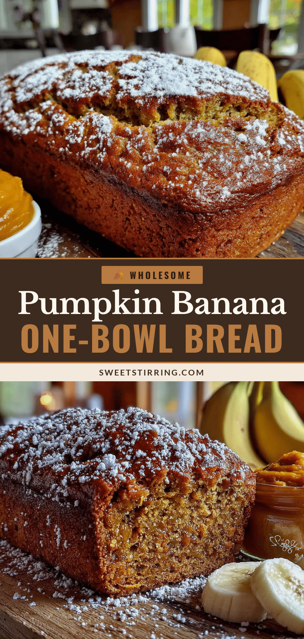 pumpkin banana bread recipe