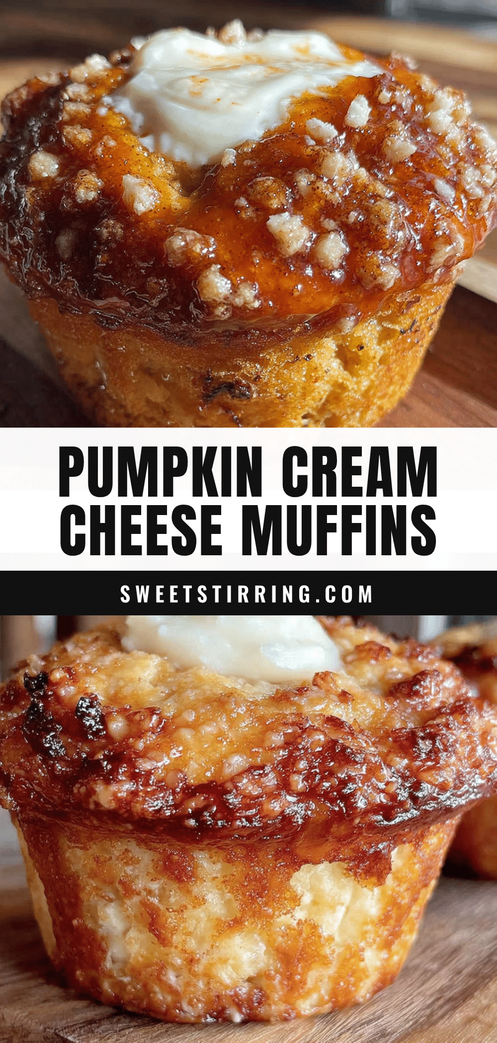 pumpkin cream cheese muffins recipe