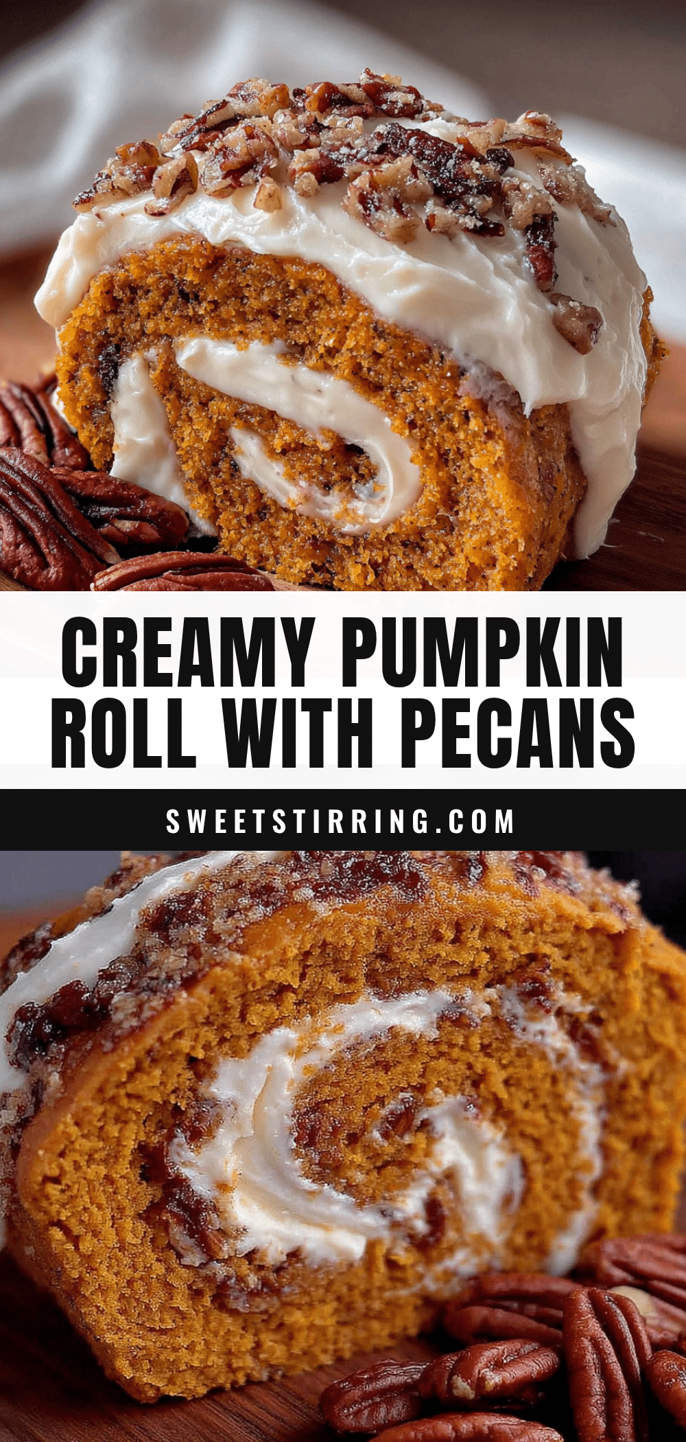 pumpkin roll with cream cheese recipe